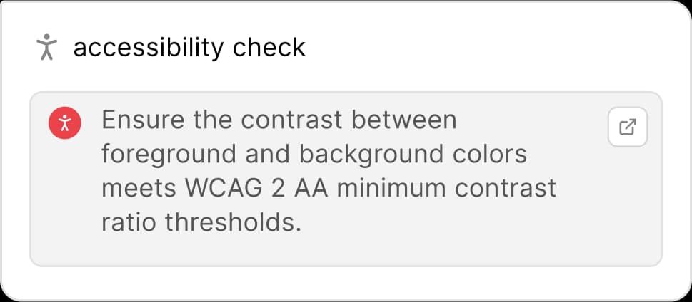 AI-powered Accessibility Checker